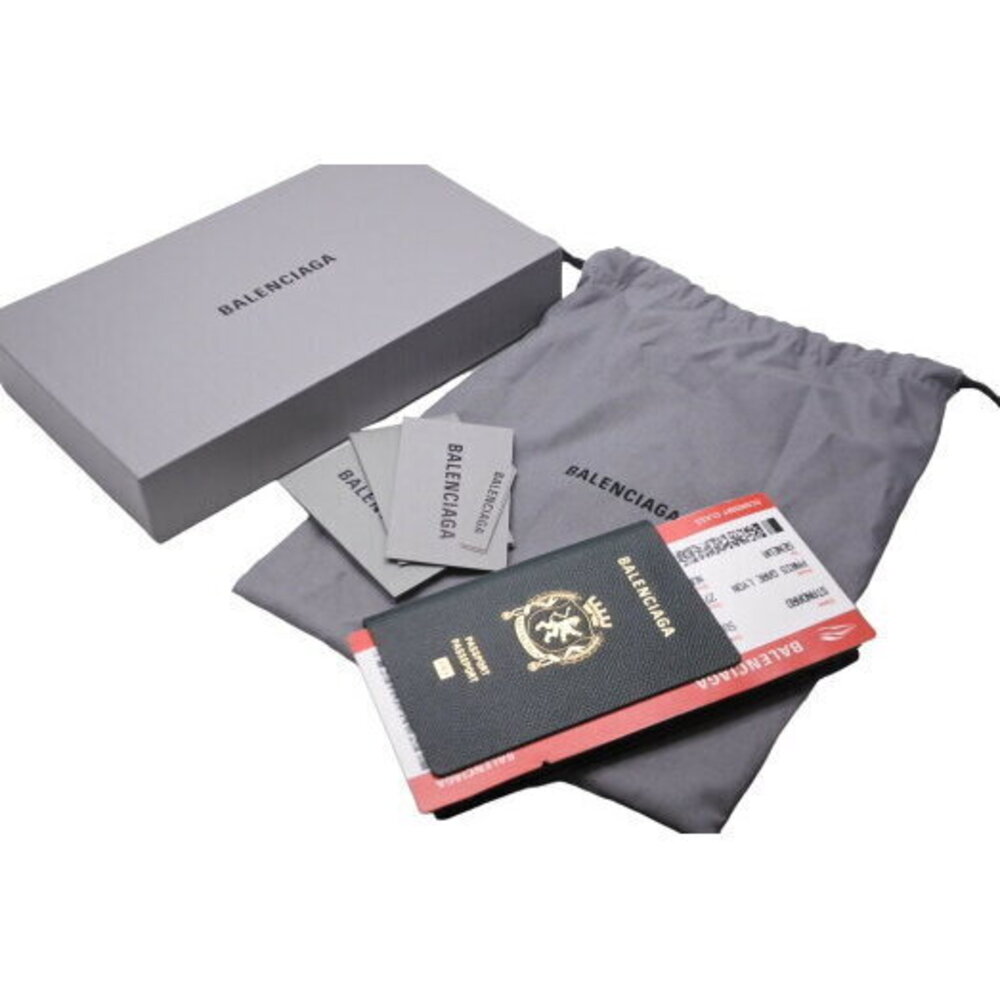 Balenciaga Passport Long Wallet Green White Red